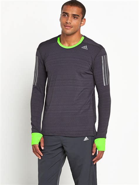 adidas running long sleeve top.